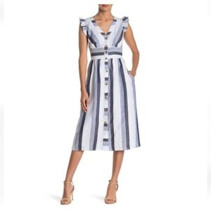 Point Sur x Jcrew stripe dress